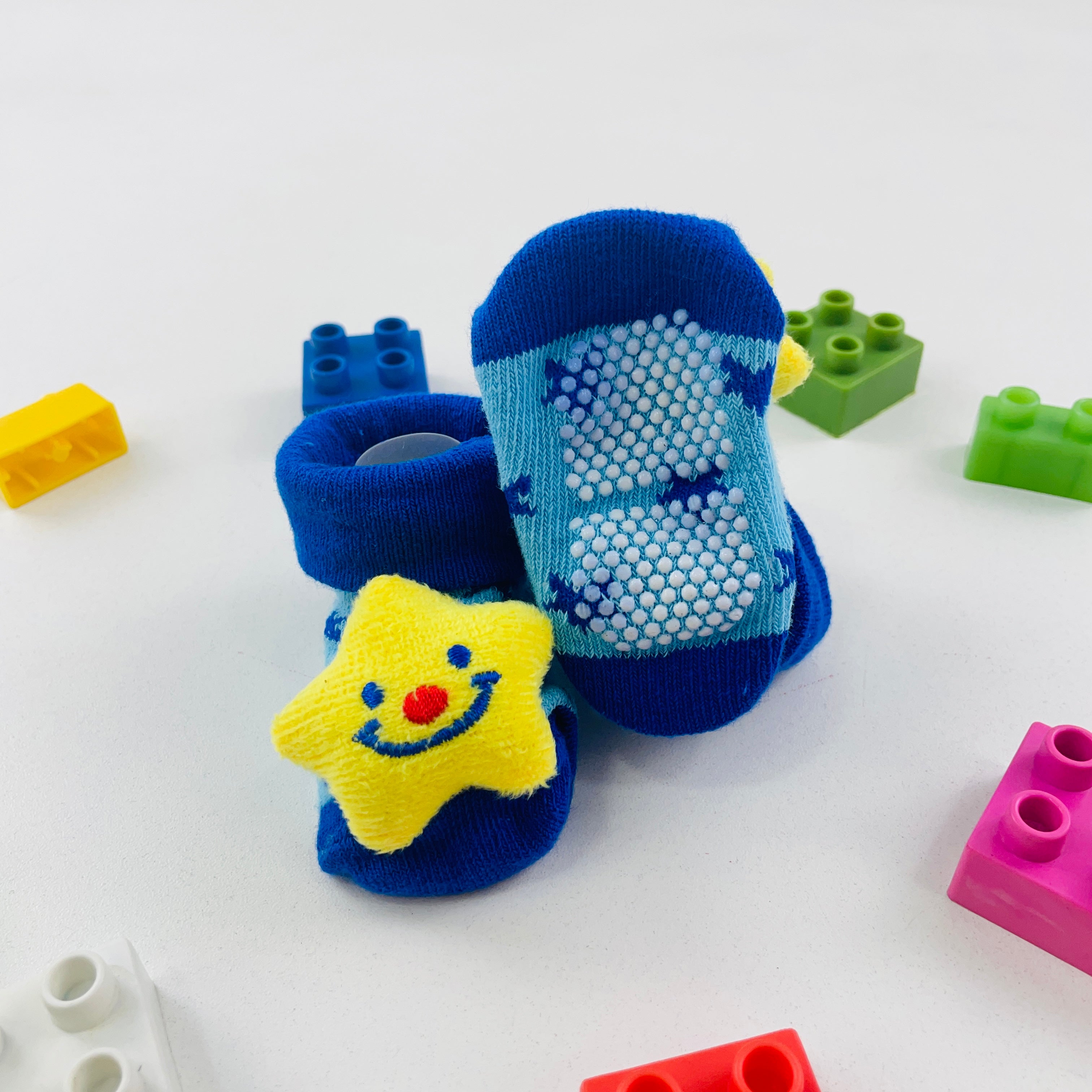 Meia Bichinhos Plin Baby Estrela Antiderrapante