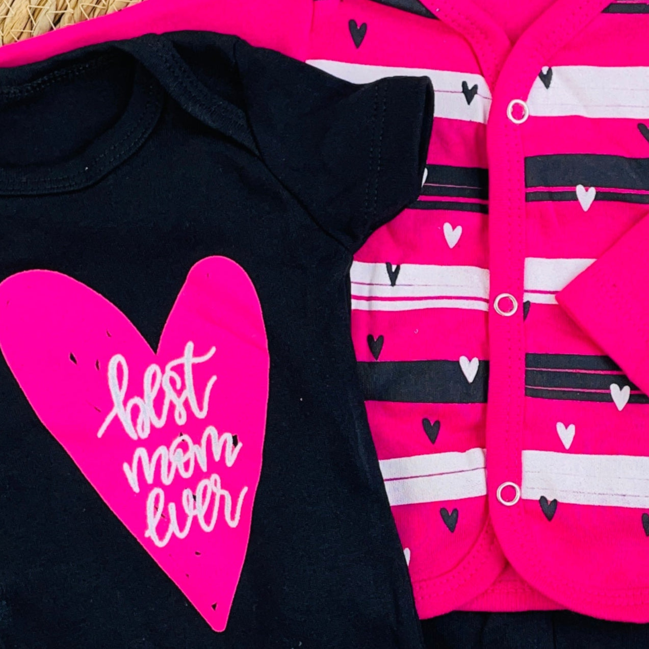 Conjunto Best Mom Ever 3 Peças