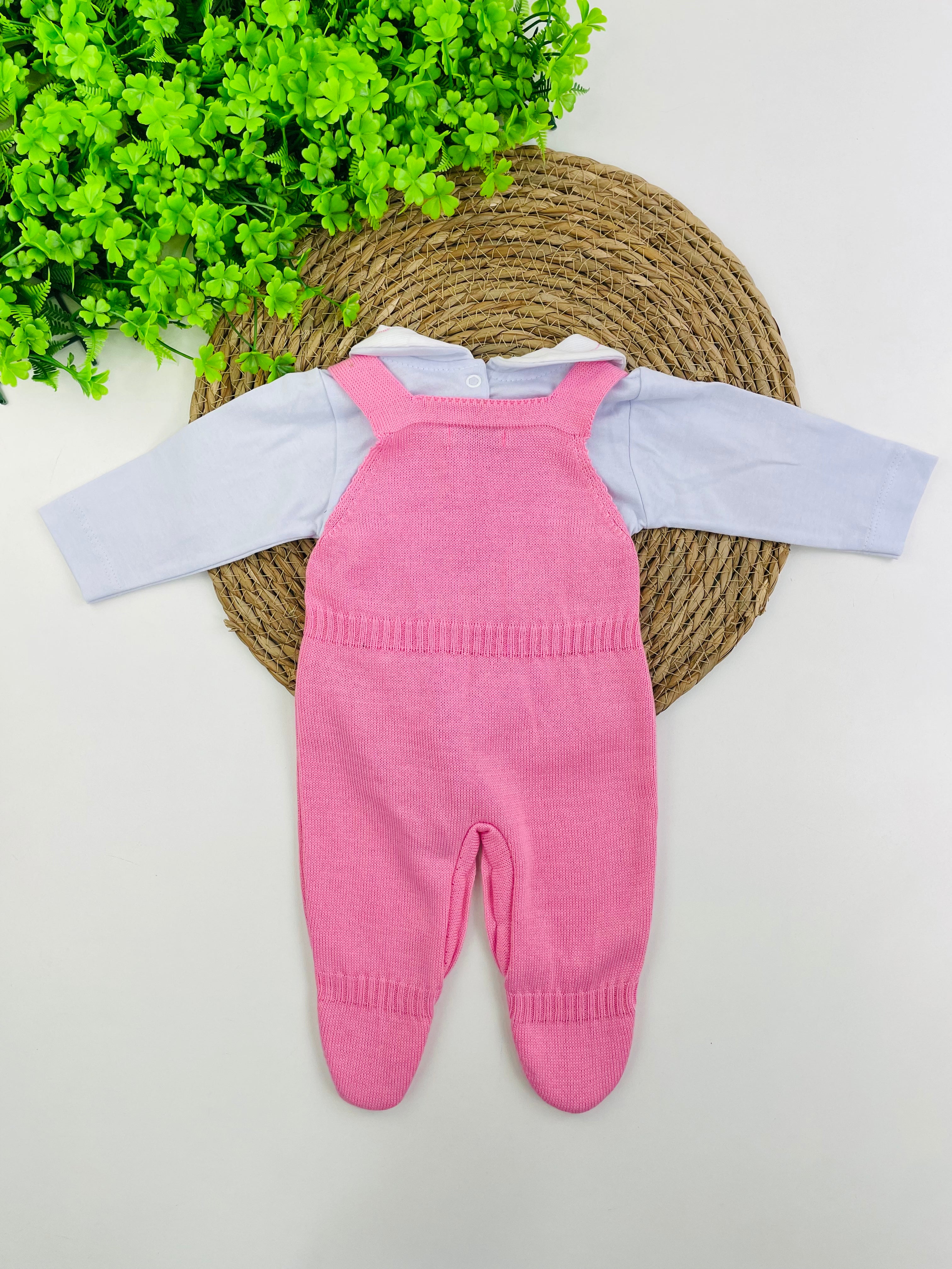 Jardineira Tamine Baby Anna 2 Peças