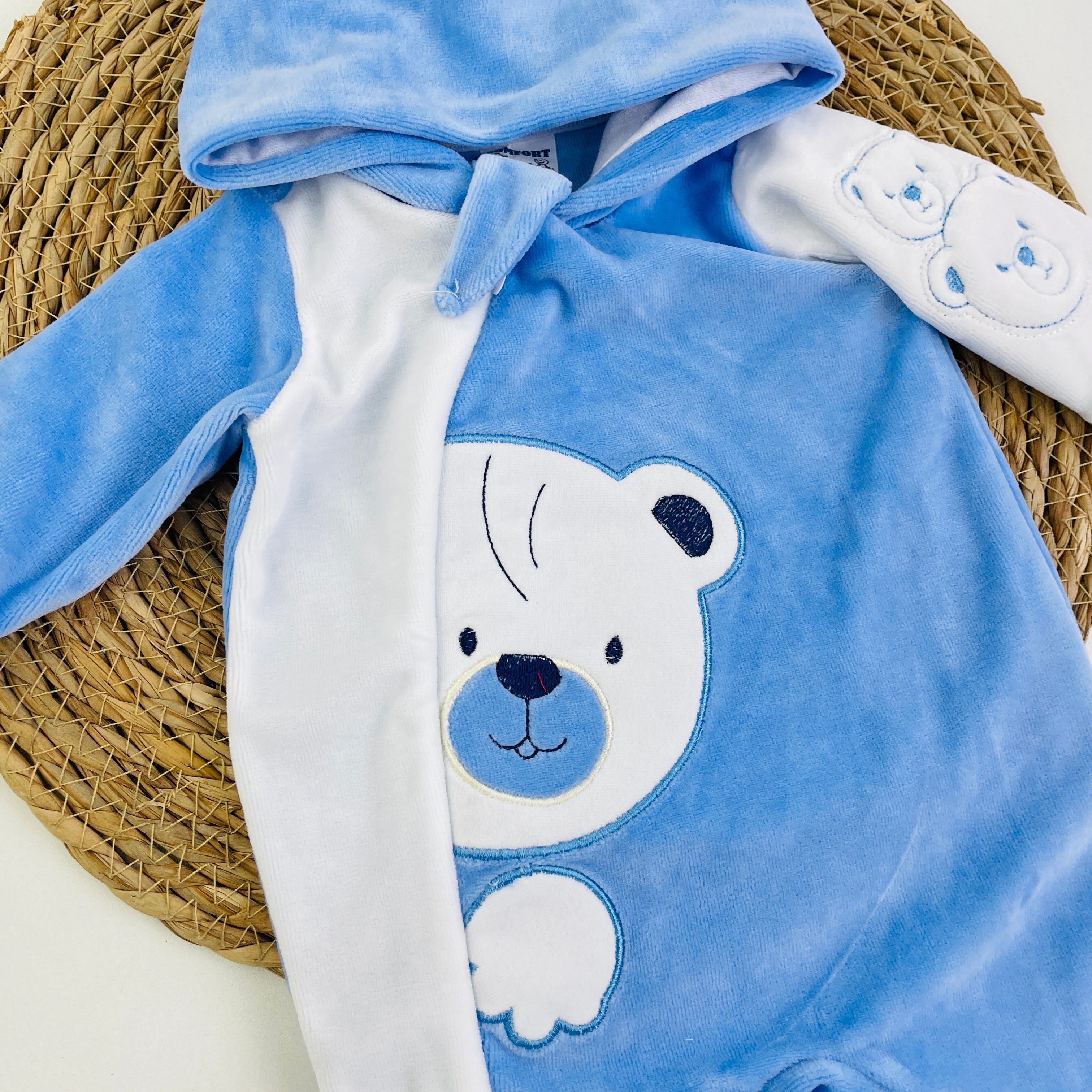 Macacão Longo Curioso Urso Plush