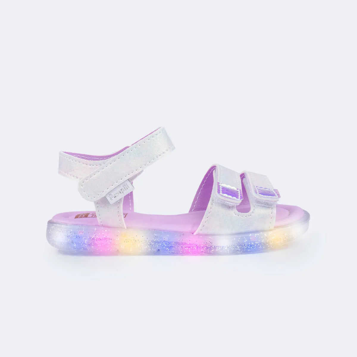 Sandália de Led Infantil Pampili Lulli Tie Dye