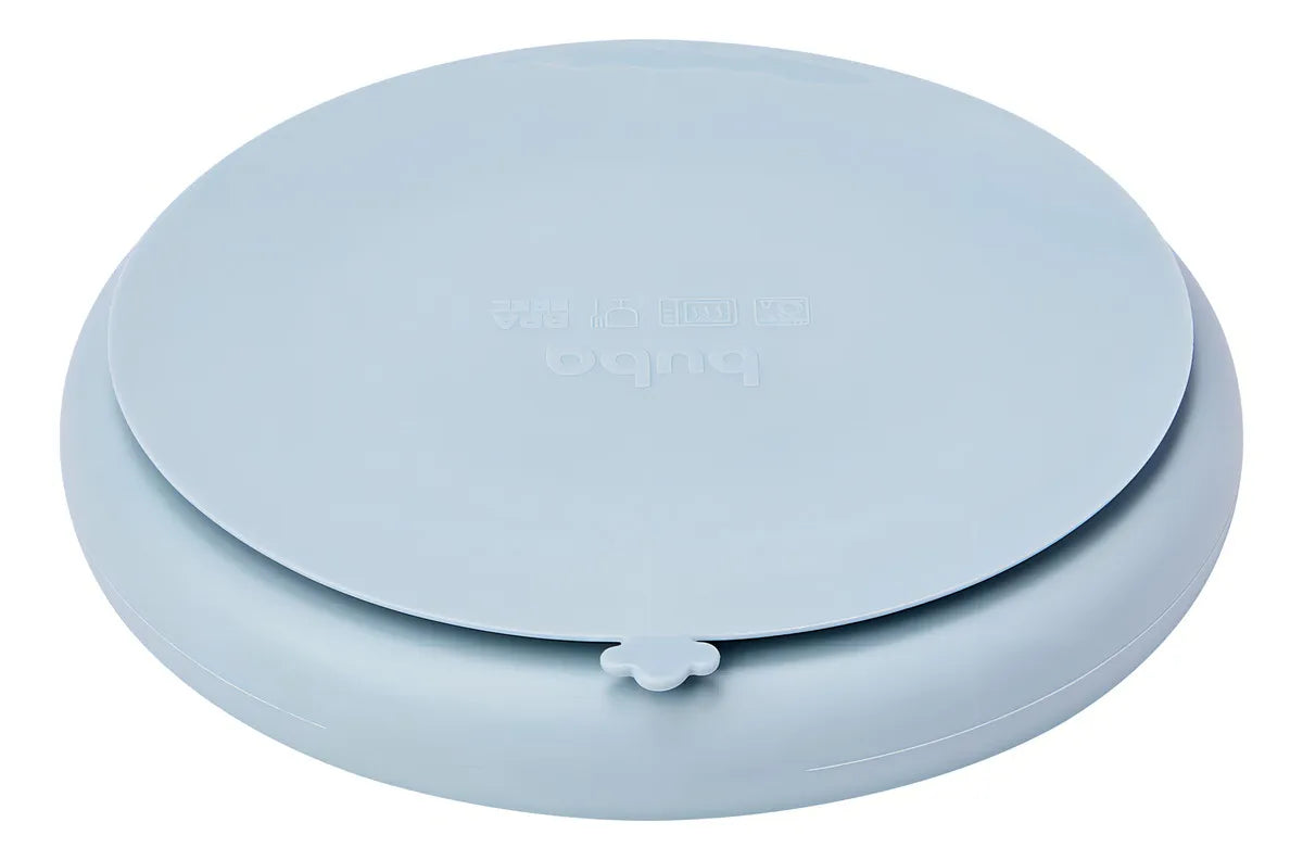 Pratinho Em Silicone Buba Com Ventosa Cloudy +6 Meses