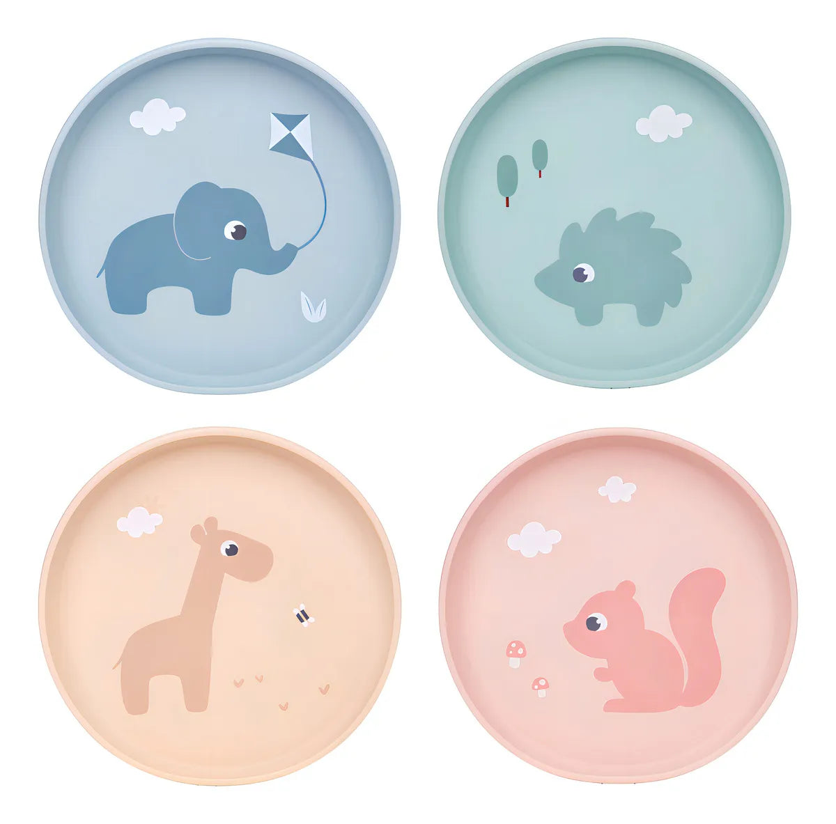 Pratinho Em Silicone Buba Com Ventosa Cloudy +6 Meses