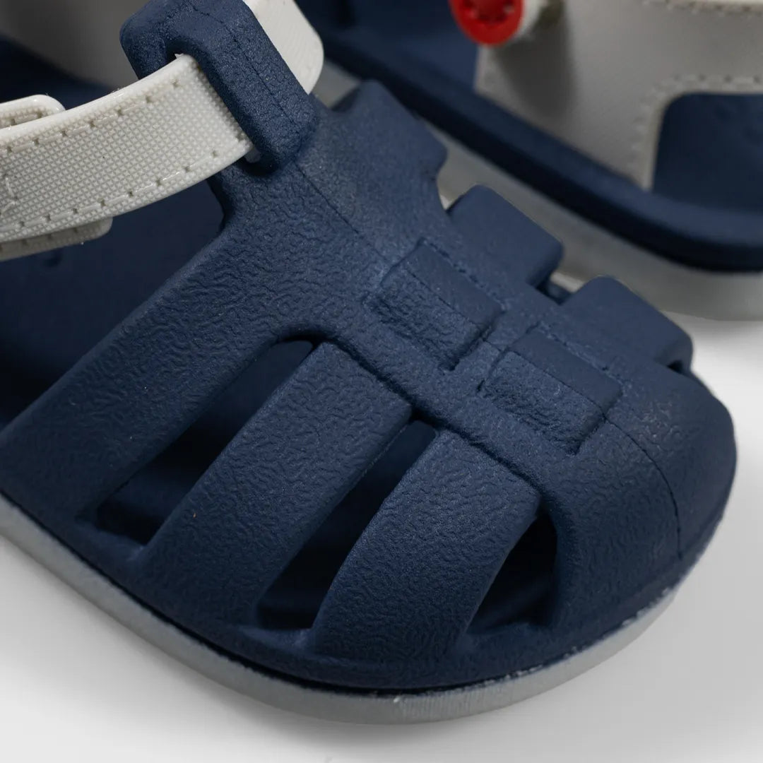 Sandália Baby Cartago Oslo II Grendene Kids com Fecho Ajustável