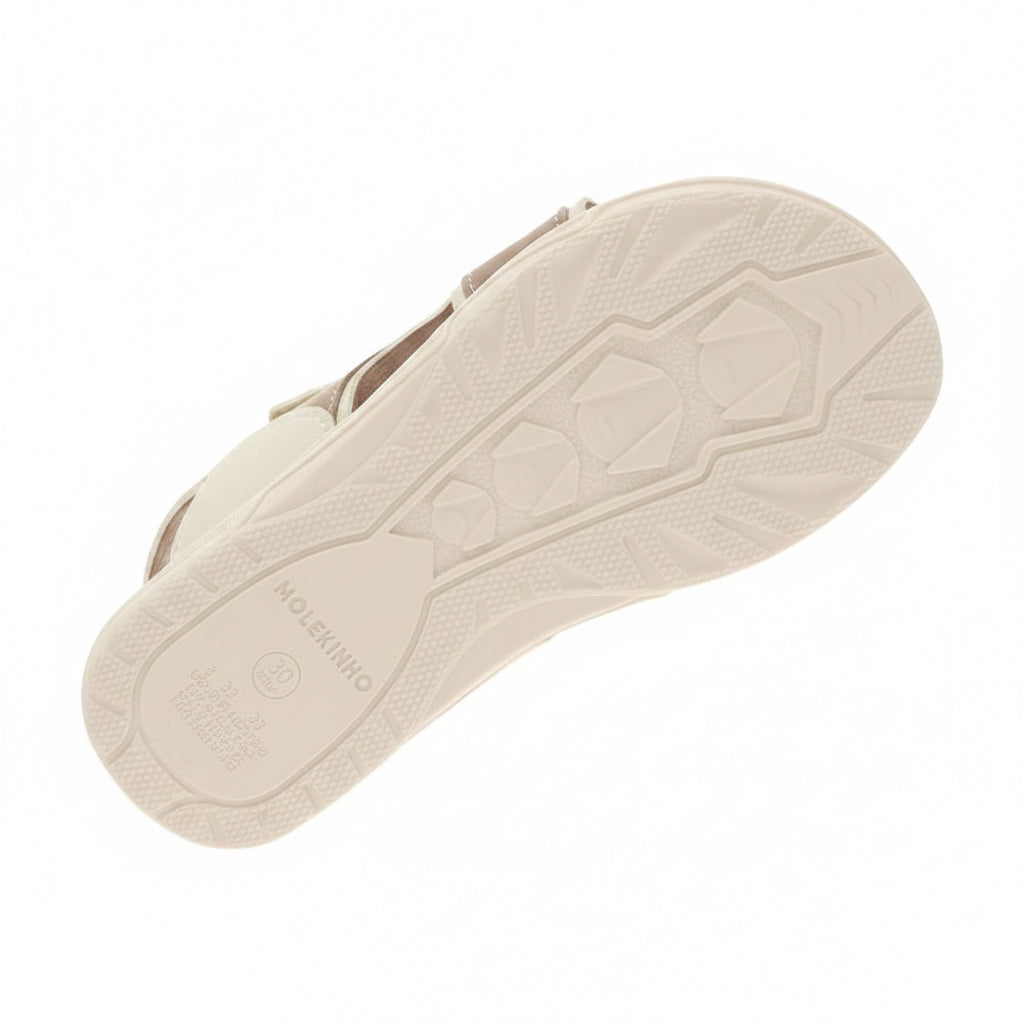 Sandália Papete Infantil Masculina Molekinho Fecho Duplo