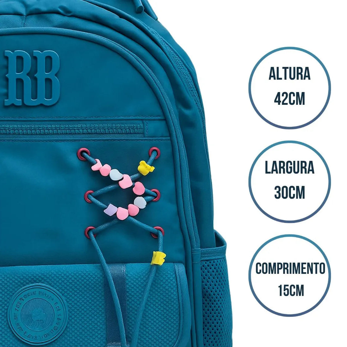 Mochila De Costas Rebecca Bonbon Beaded Fun 17,5