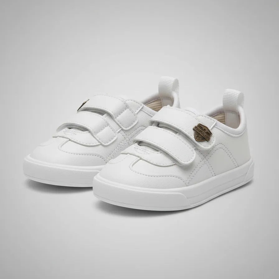 Tênis Infantil Pimpolho Street Urban Casual com Velcro e Solado Flat