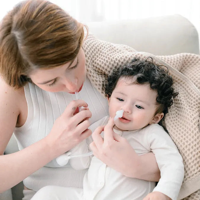 Kit Nasal Buba - Aspirador de Sucção e Seringa para Lavagem 10ml