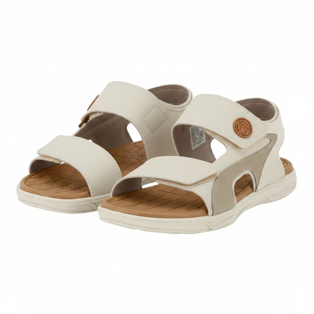 Sandália Papete Infantil Masculina Molekinho Fecho Duplo