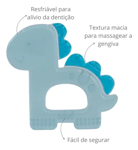 Mordedor com Água Infantil Buba Magic +4M Livre de BPA