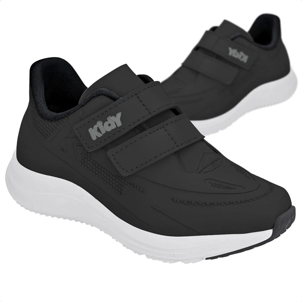 Tênis Infantil Kidy Super Conforto Respitec Calce Fácil Escolar Anatômico com Fecho Duplo