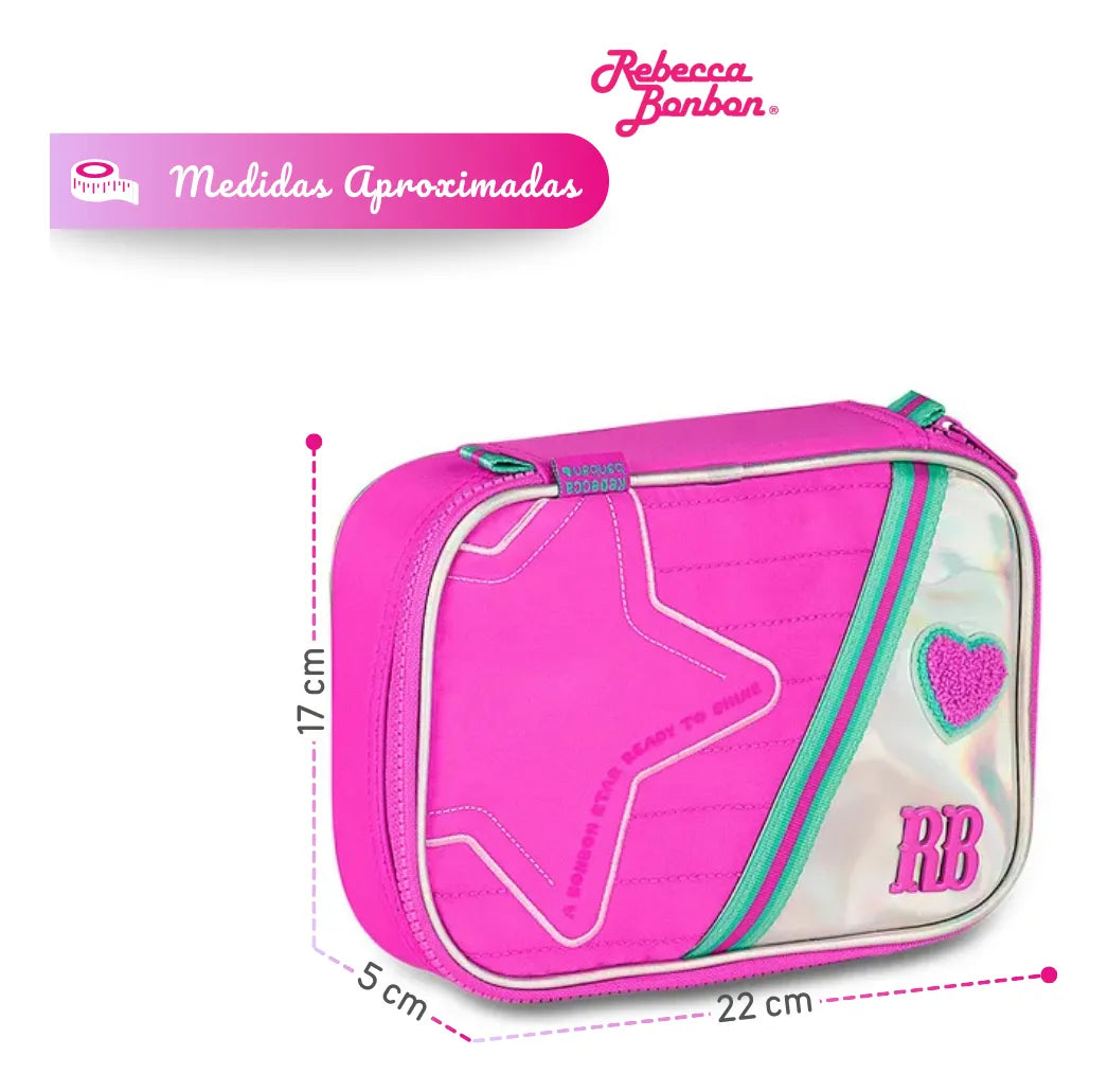 Estojo Rebecca Bonbon Holo Shine 36 Lapis