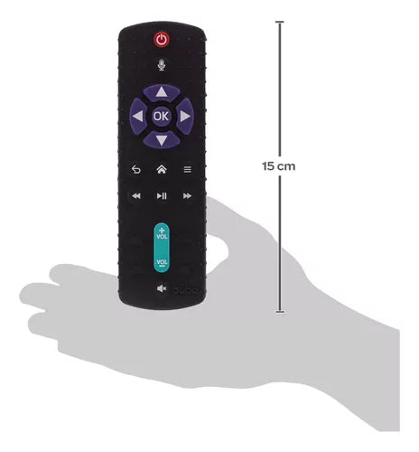 Mordedor Infantil Buba Formato Controle Remoto Silicone 4 Meses+
