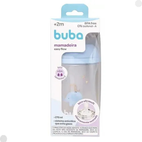 Mamadeira Buba Easy Flow Elefante +2M