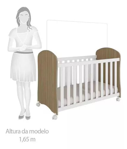 Berço Smim New Simples Peroba