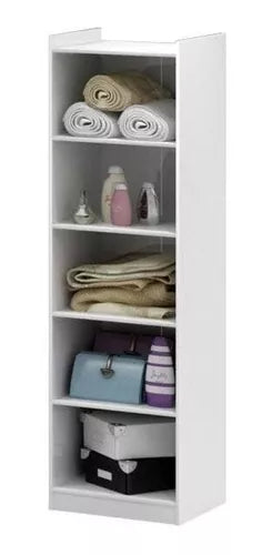 Prateleira Vertical Peroba - Branco