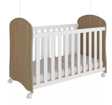 Berço Smim New Simples Peroba