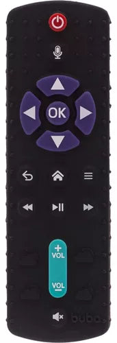 Mordedor Infantil Buba Formato Controle Remoto Silicone 4 Meses+