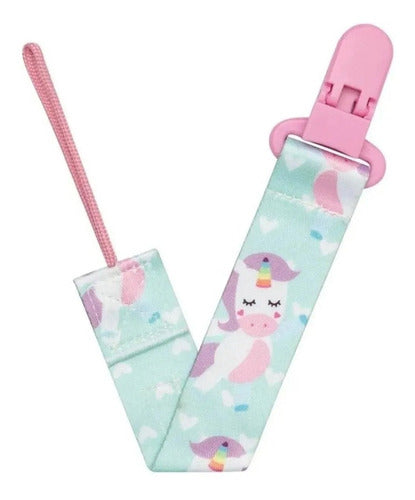 Prendedor De Chupeta Buba Animal Fun +3 Meses