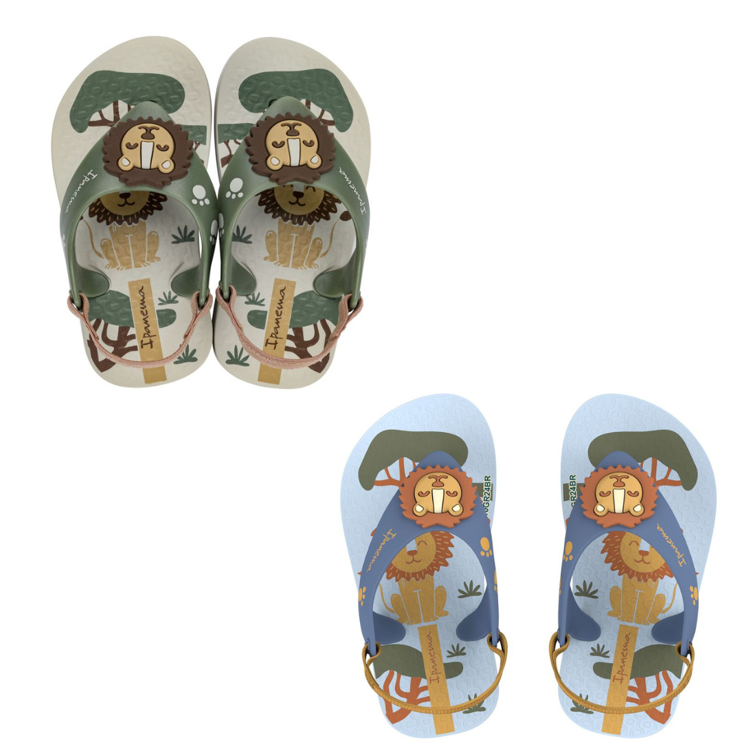 Chinelo de Dedo Ipanema Sporty Baby Infantil Grendene