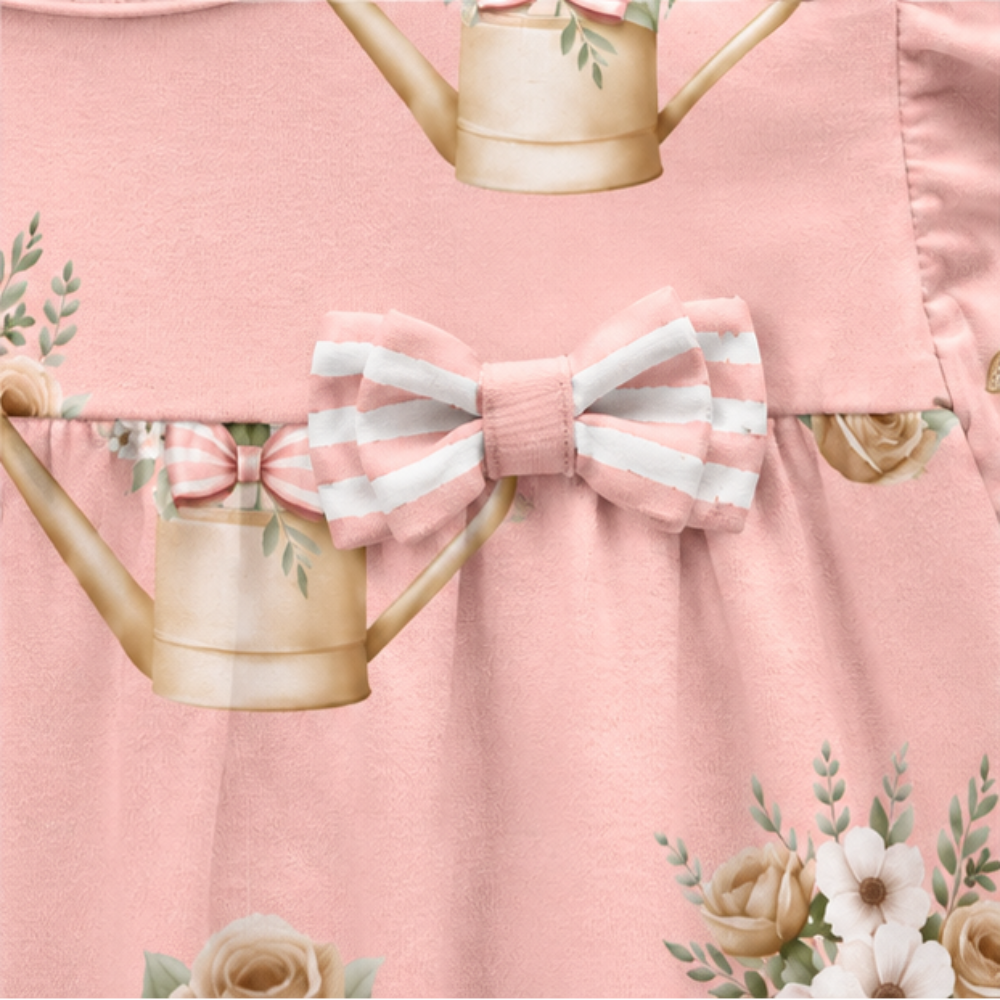Vestido Bebê Feminino Milon Regador de Flores