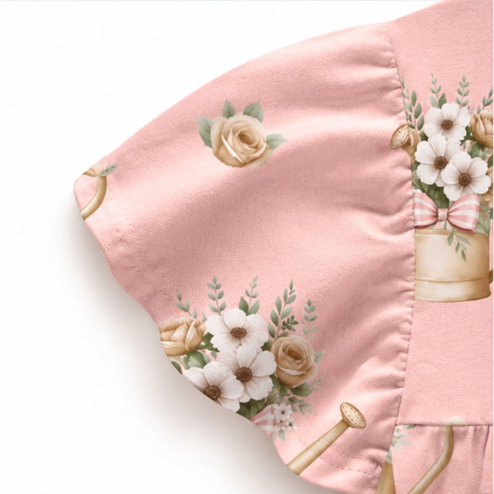 Vestido Bebê Feminino Milon Regador de Flores