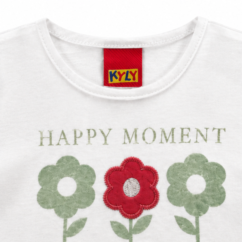 Conjunto Feminino Bebê Kyly Happy Moment