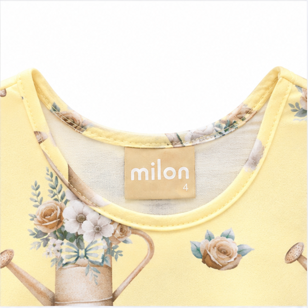 Vestido Bebê Feminino Milon Regador de Flores