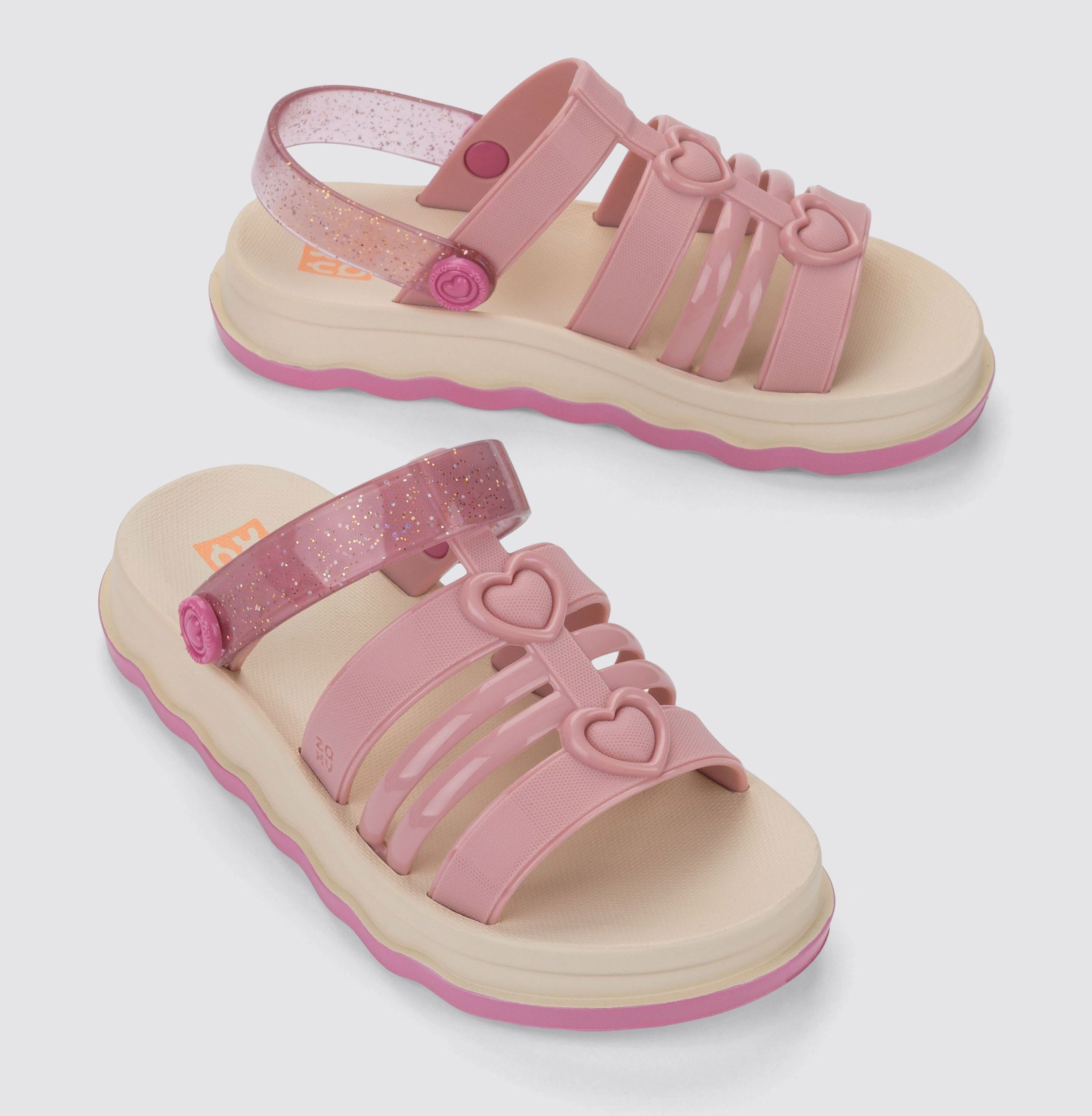 Sandália Infantil Zaxy Zip Plataforma Grendene