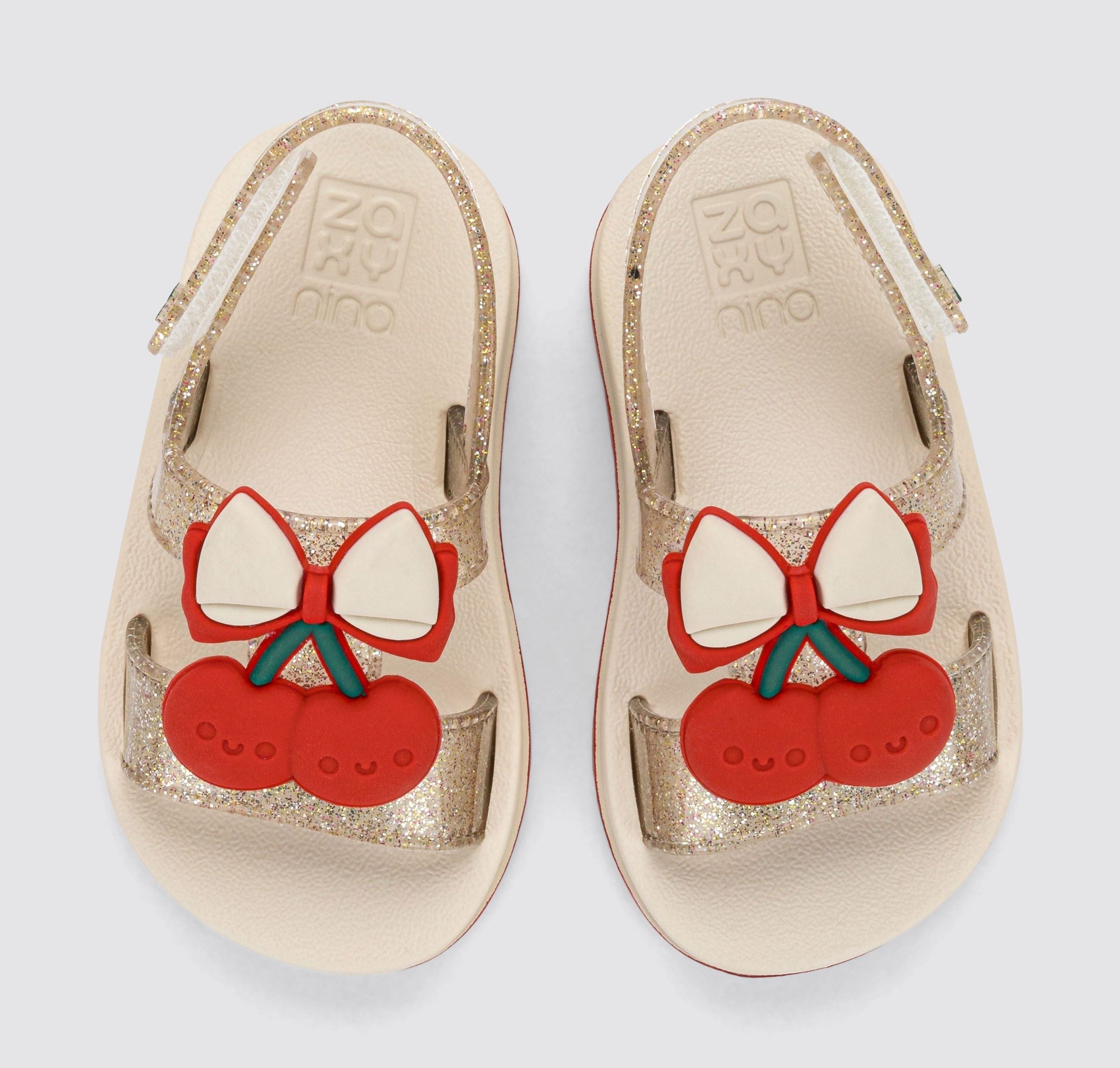 SANDALIA BABY ZAXYNINA CHERRY