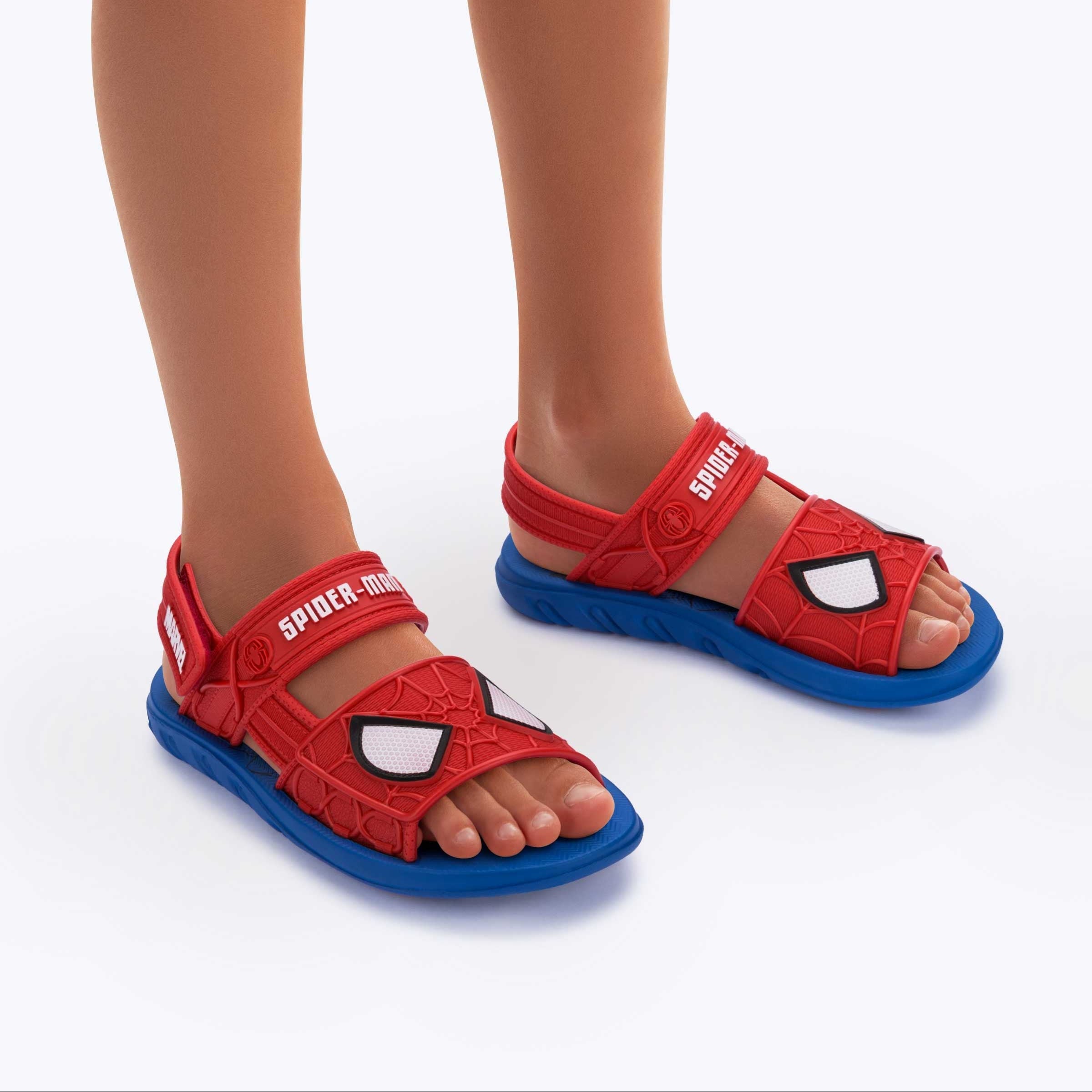 Sandália Infantil Homem Aranha Furgão com Brinde Original Grendene