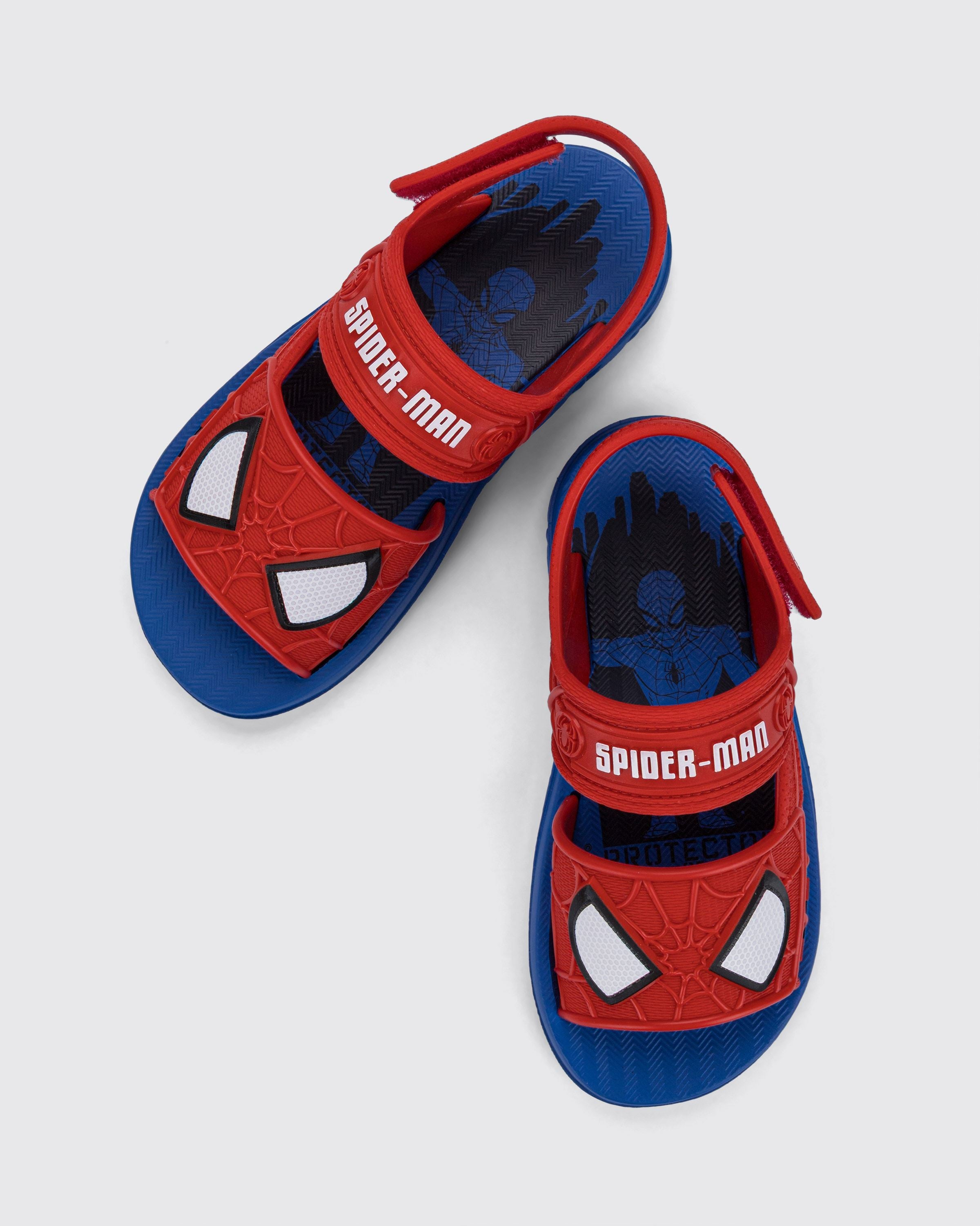 Sandália Infantil Homem Aranha Furgão com Brinde Original