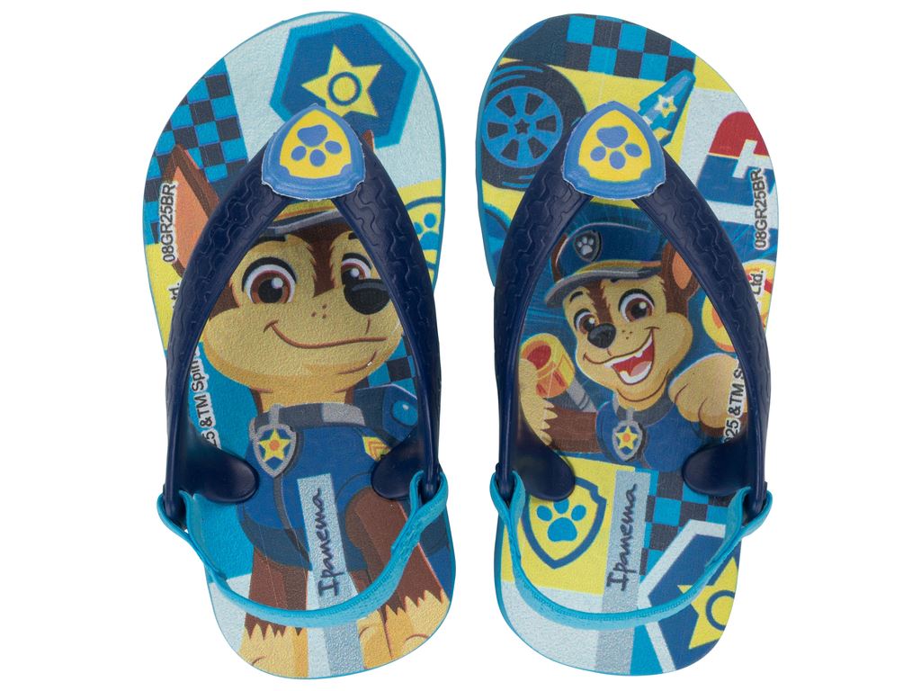 Chinelo Sandália Ipanema Friends Patrulha Canina Friends Com Elástico