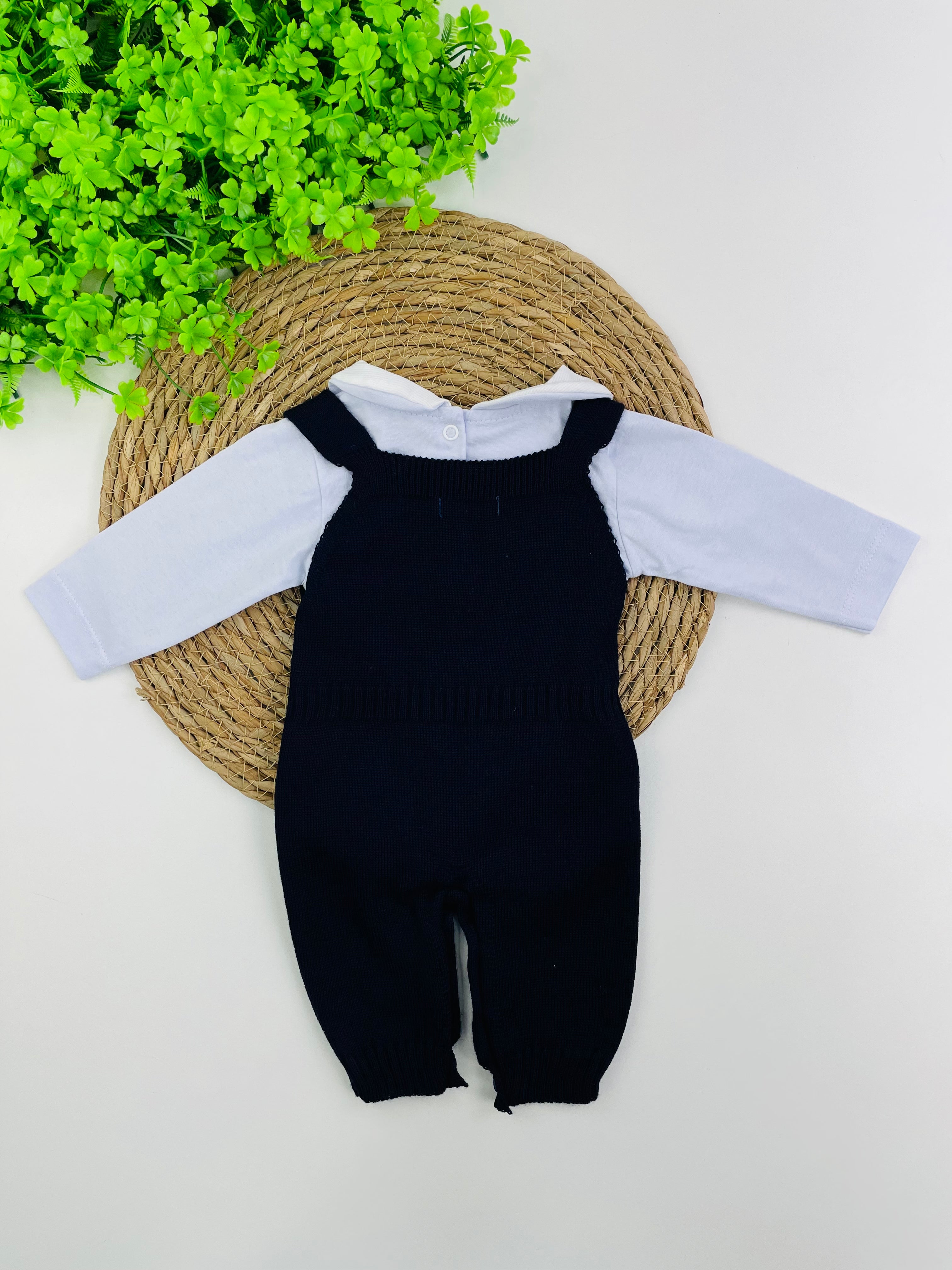 Jardineira Tamine Baby Lucca 2 Peças