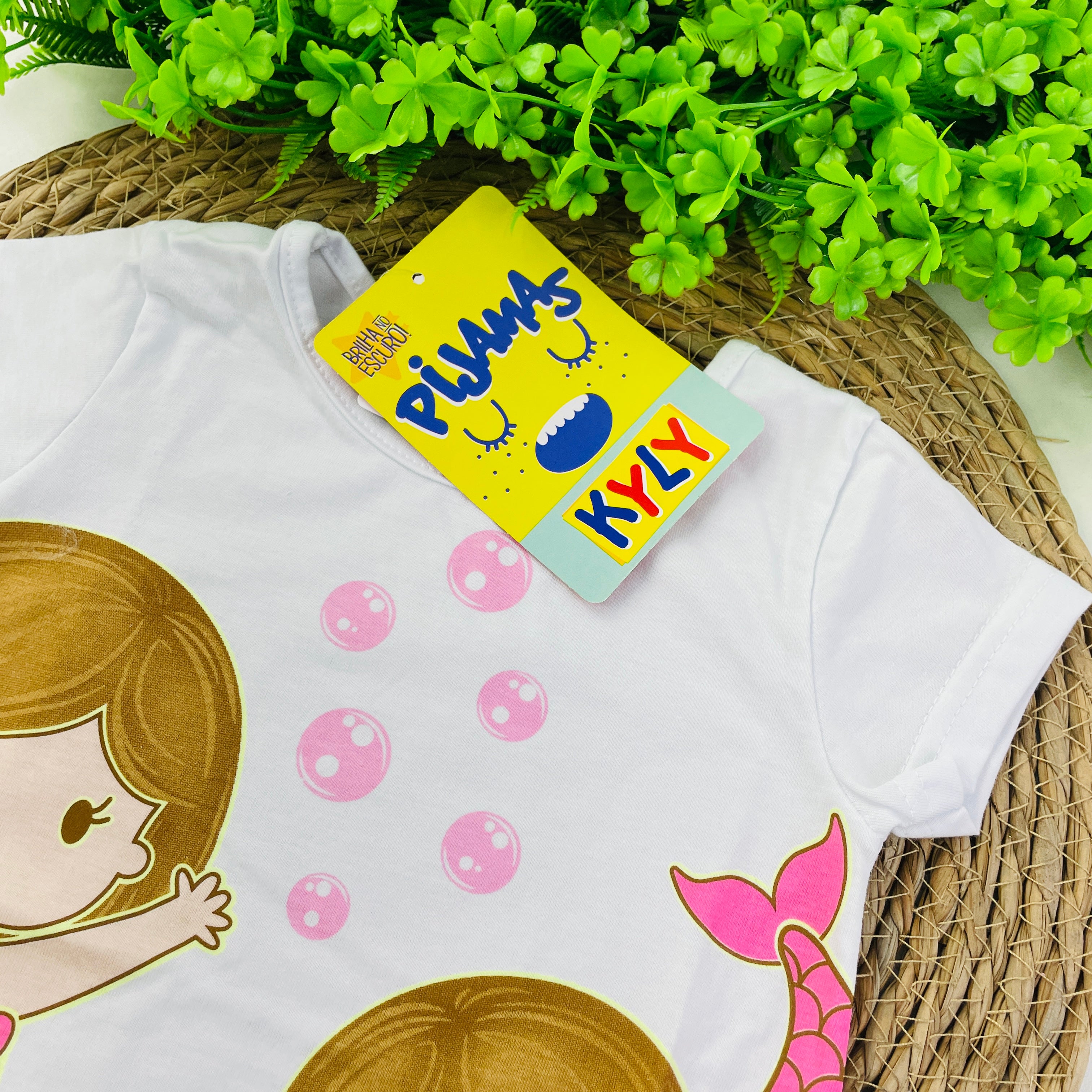 Pijama Kyly Infantil Menina Sereia