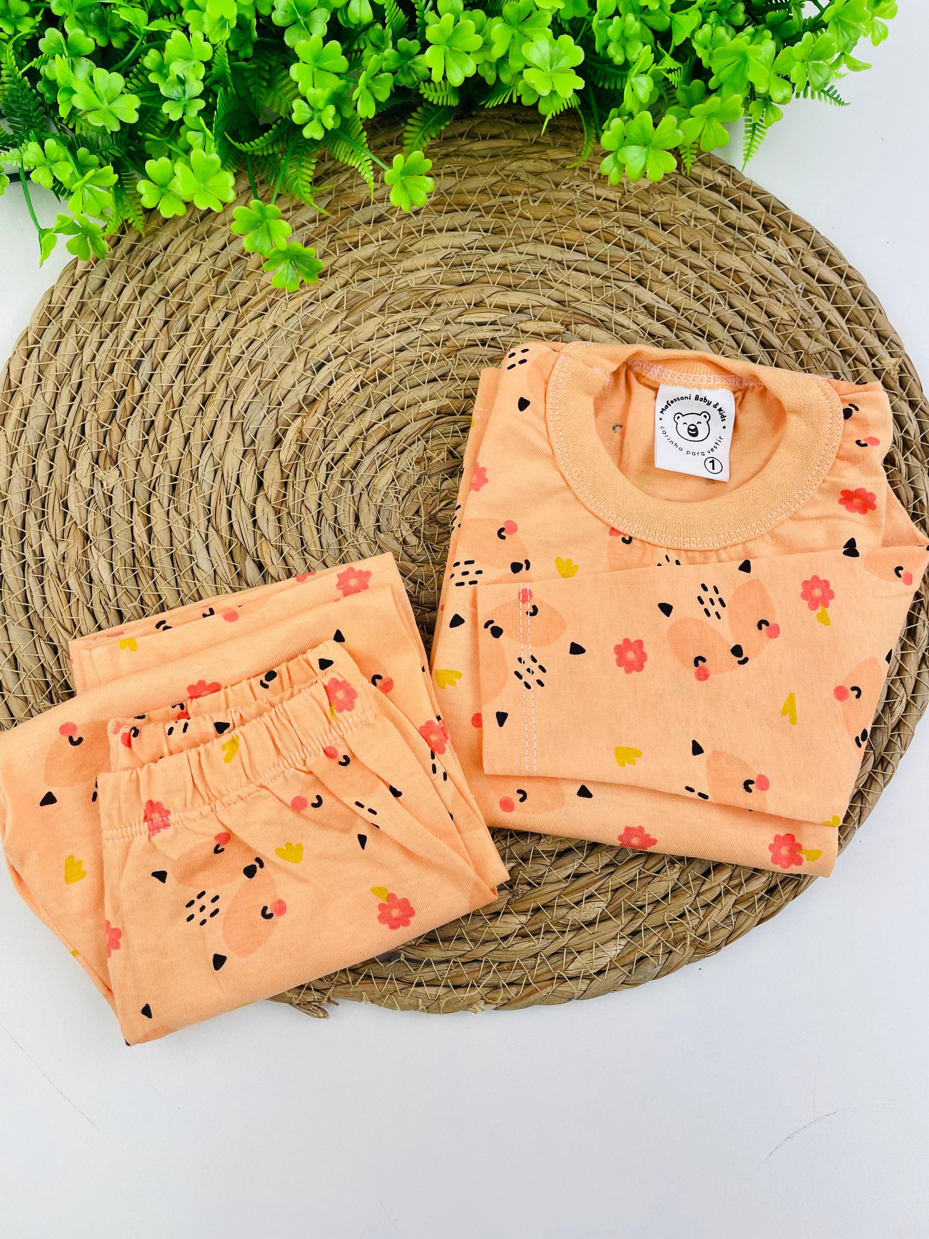 Pijama Manga Longa Mafessoni Raposinha