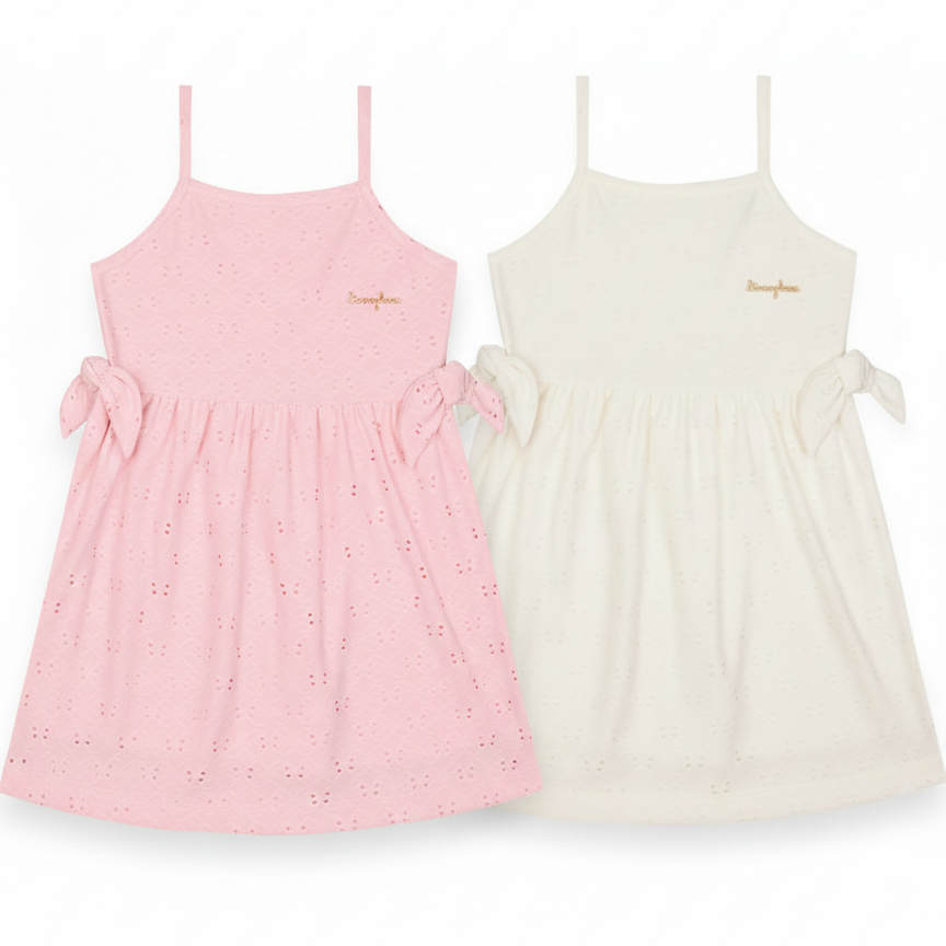 Vestido Infantil Kamylus em Malha Laise – Conforto, leveza e charme para todas as ocasiões