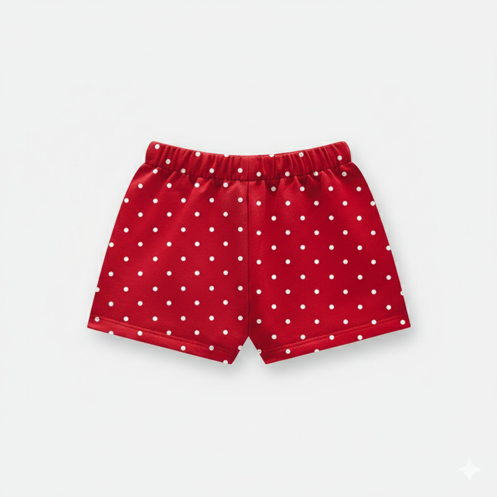 Conjunto Infantil Feminino Kyly Estampa de Laço