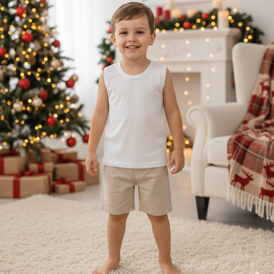 Regata Infantil Masculina Pulla Bulla Básica Lisa – Conforto e Versatilidade para o Dia a Dia