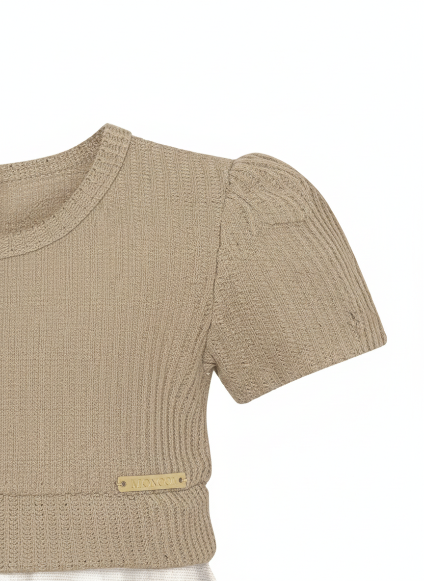 Vestido Infantil Alakazoo Tartaruga e Polvo