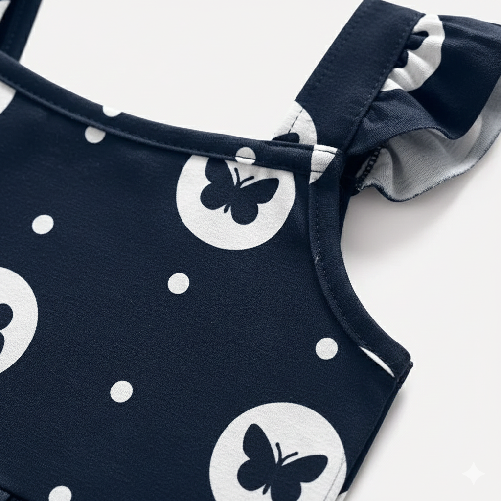 Vestido Infantil Kyly Borboletas