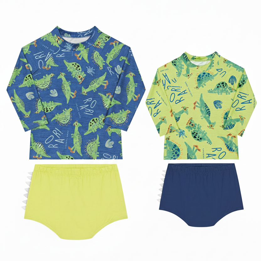 Conjunto Masculino Manga Longa Kamylus Tchibum Roar UV50+ – Proteção e Conforto