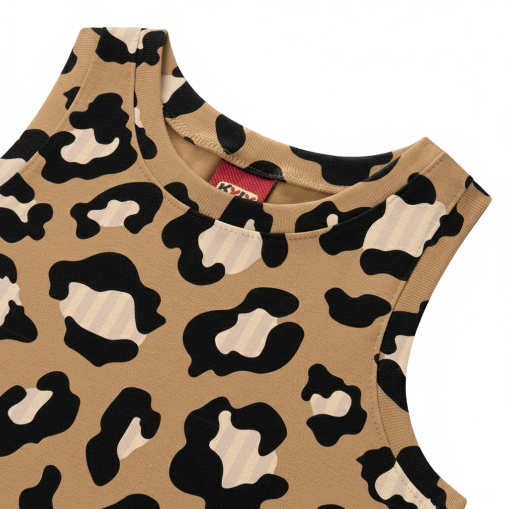 Regata Infantil Kyly Estampa Animal Print