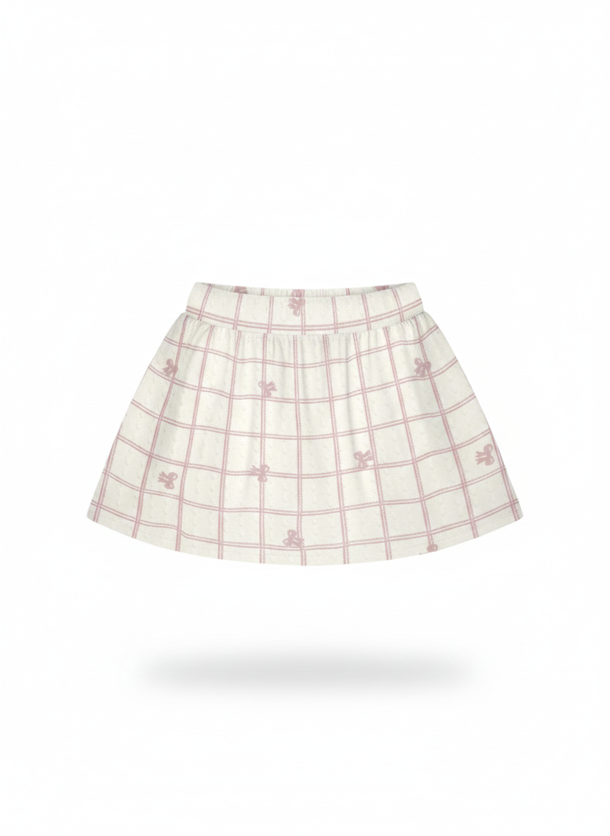 Conjunto Infantil Feminino Alakazoo Gola Lacinho com Strass