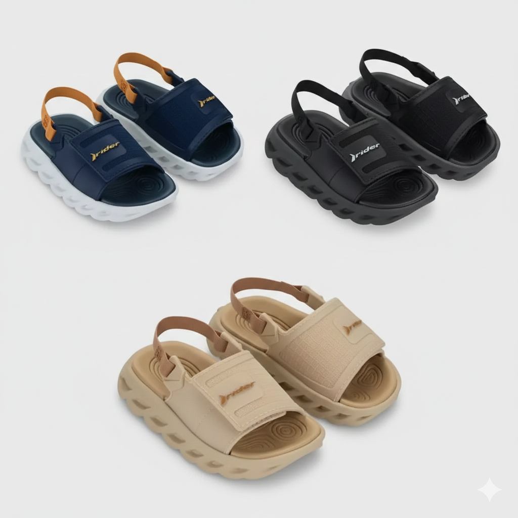 Sandália Baby Rider R Power Grendene – Estilo Moderno, Conforto e Praticidade