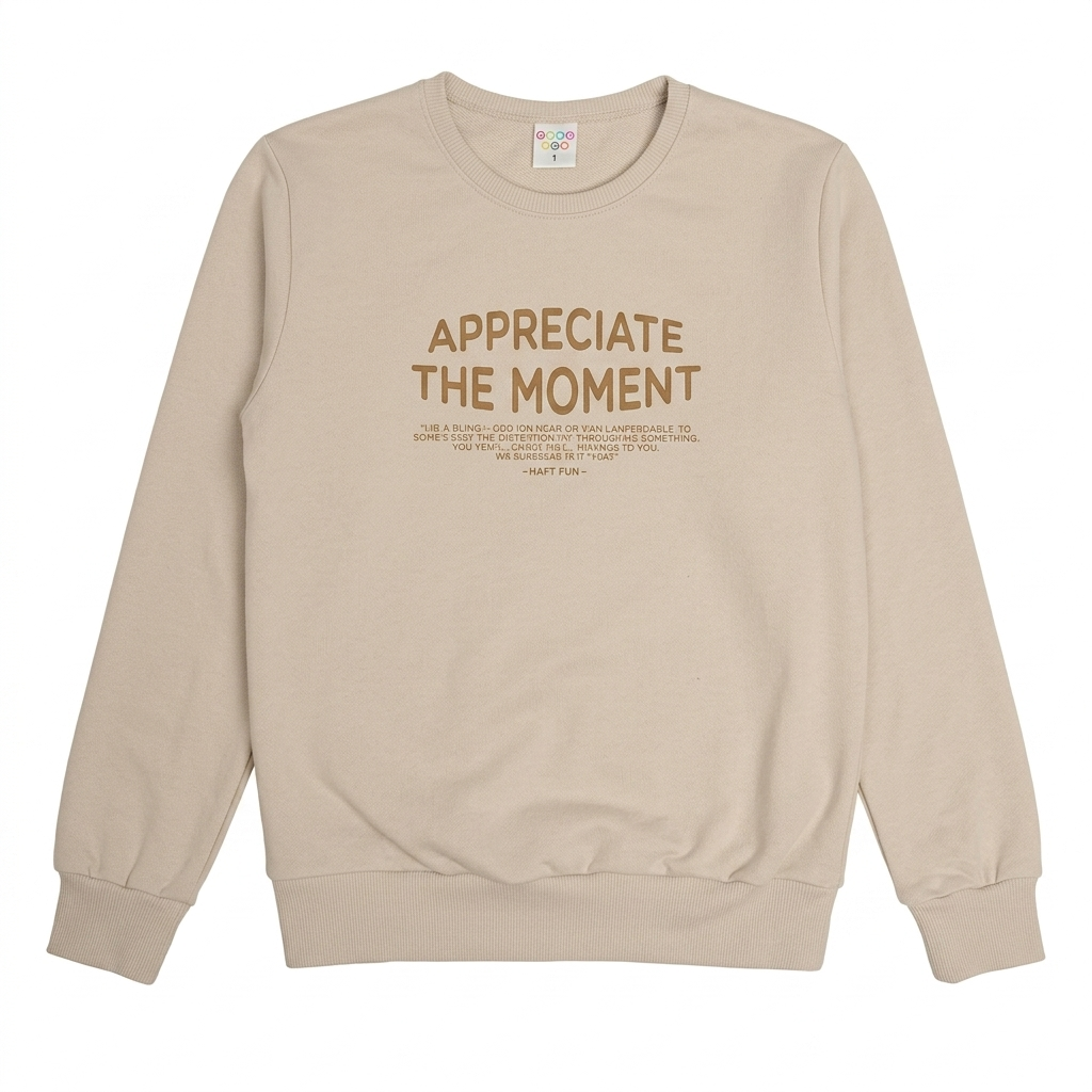 Conjunto Infantil Menino Have Fun Appreciate The Moment em Moletom