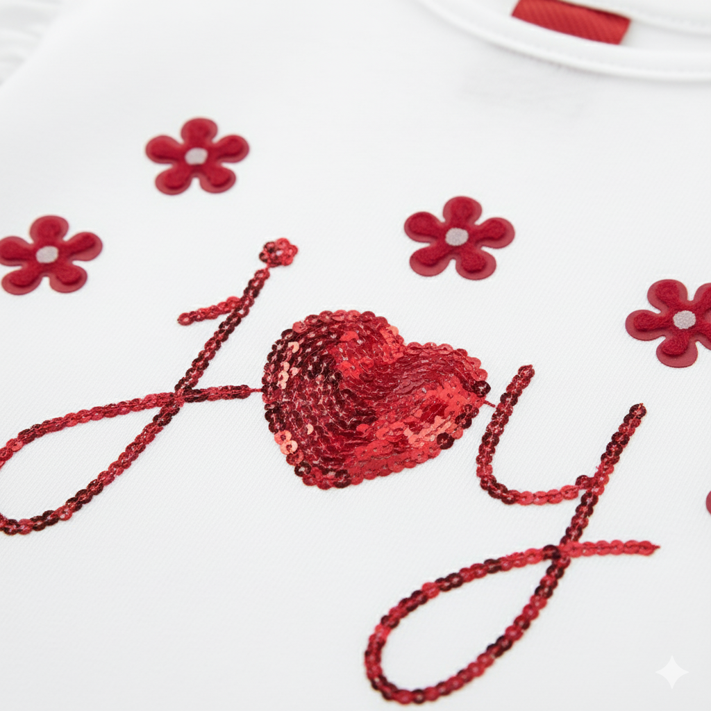 Conjunto Infantil Kyly Joy com Paetê