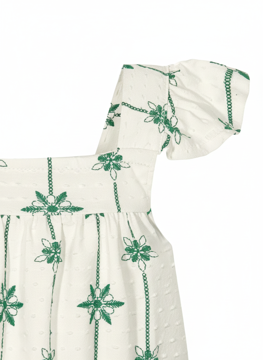 Vestido Infantil Alakazoo Florzinhas