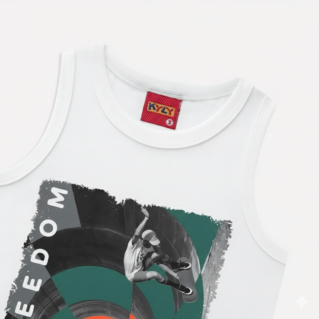 Regata Infantil Masculina Kyly Freedom