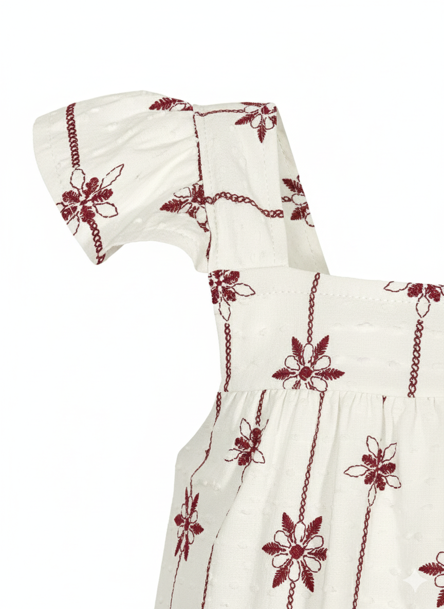 Vestido Infantil Alakazoo Florzinhas